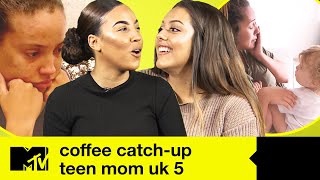 quotThere Was Obviously A Few Bumps In The Roadquot  Coffee CatchUp  Teen Mom UK 5 [upl. by Tiff516]