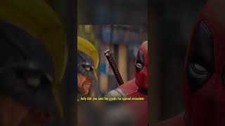 Deadpool x Wolverine masking Clip deadpoolandwolverine deadpool wolverine marvel superheroes [upl. by Cappella]