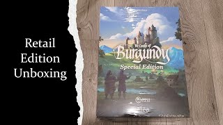 Retail version of Castles of Burgundy Special Edition Unboxing [upl. by Itsrejk]