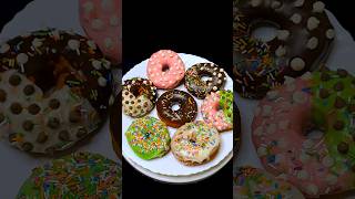 Fresh DONUTS With Sprinkles Recipe Pinned At Comments Section shorts [upl. by Spooner]