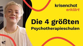 Die 4 GRÖßTEN Psychotherapieschulen in Deutschland 🎓 [upl. by Anitsrik]