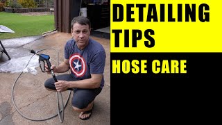 HOW TO CLEAN A PRESSURE WASHER HOSE [upl. by Hterrag]