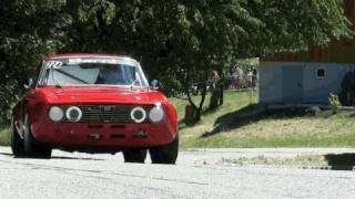 The great Alfa is back Bergrennen Hillclimb Reitnau 2011  Alfa Bertone GTA Look [upl. by Linnie]