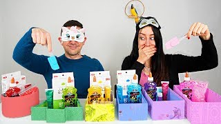 3 COLORI DI DECORAZIONI MYSTERY BOX SLIME CHALLENGE [upl. by Honora]