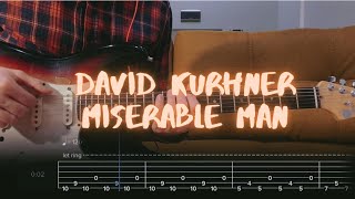 David Kushner  Miserable Man  Guitar Tutorial  Tabs [upl. by Bayard]