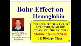 Bohr Effect on Hemoglobin HbO2 binding Curve [upl. by Egni172]