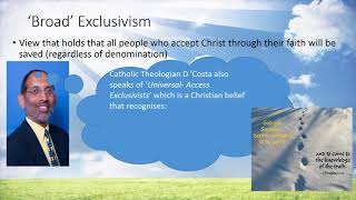 OCR A Level Christian Thought Religious Pluralism and Theology [upl. by Notsla]