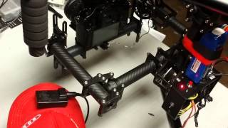 Alexmos 32 BIT Brushless Gimbal with Head Tracking [upl. by Rodnas]