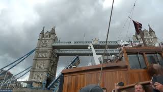 Paddle Steamer Waverley on the Thames [upl. by Hploda470]