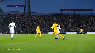 LIVINGSTON ST MIRREN PES 21 GAMEPLAY [upl. by Arykahs]