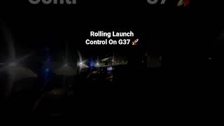 Rolling Launch Control On G37 zoom launchcontrol tunemeapp ecutek g37 cartok z1motorsports [upl. by Docilu]