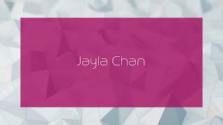 Jayla Chan  appearance [upl. by Aneleh]