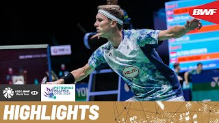 World No1 Viktor Axelsen faces Loh Kean Yew [upl. by Berlyn633]