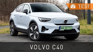 Volvo C40 Recharge 252 KM Ultimate 2023  test PL  POCZEKAJCIE NA EX30 [upl. by Astri188]