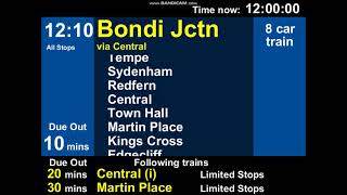 Sydney Trains DVA Hurstville  Bondi Junction Grant Goldman [upl. by Assirrec]