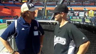 Garrett Wittels meets Cody Ross of the Florida Marlins [upl. by Zabrina867]