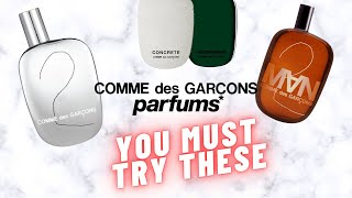 Best Comme des Garcons Fragrances  2 EDP 2 Man Amazingreen Concrete [upl. by Graig]