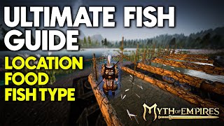 Master the Art of Fishing Myth of Empires Guide to Catching All Types of Fish Survival Games 2024 [upl. by Annal521]