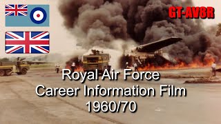 Classic Footage Royal Air force Fire Service In Action  CIO Documentary [upl. by Siusan991]