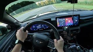 Early Morning POV Drive in my 2024 Mustang GT [upl. by Melquist]