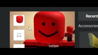 My Roblox Face Reveal Whats Under The Big Red Head [upl. by Corene291]