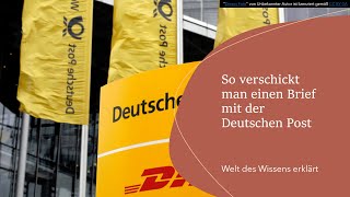 Briefe versenden mit der deutschen Post  Welt des Wissens [upl. by Britt]