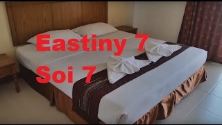 Thailand Pattaya Soi 7 Eastiny Hotel Room Pool Review [upl. by Novert356]