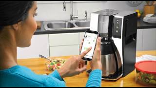 Mr Coffee Smart Coffeemaker Enabled by WeMo Overview [upl. by Nauqyaj]