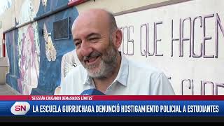 La Escuela Gurruchaga denunció hostigamiento policial a estudiantes Se están cruzando demasiados lím [upl. by Aneetsirhc]