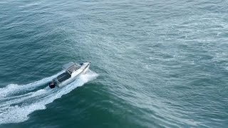 New Zealand Bar Crossing  How to cross a bar safely in a trailer powerboat [upl. by Deering]