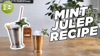 How To Make A Mint Julep Cocktail Plus An Orange Julep Recipe  Flavors Of Football [upl. by Camroc338]