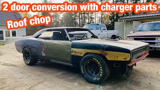 Body swaped ”Nascar” build Plymouth Satellite body on Chevy Caprice chassis [upl. by Xuaegram]