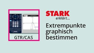 Extrempunkte graphisch bestimmen GTRCAS  STARK erklärt [upl. by Dedra]