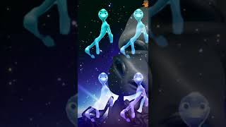 Dame Tu cosita greens alien danceviral foryou shorts [upl. by Ddat]