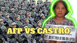 CASTRO VS AFP CASTRO PINAGMUMURA NI YUMI SANTIAGO [upl. by Isidore]