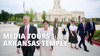 Media Day at the Bentonville Arkansas Temple [upl. by Aiak802]