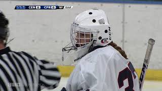 Girls Hockey Centennial vs Champlin Park  Coon Rapids 1218 Full Game [upl. by Hastie638]