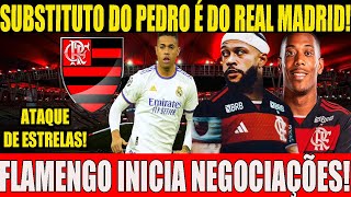 FLAMENGO TEM INTERESSE EM JOGADOR EXREAL MADRID ACERTA TUDO DEPAY ACEITOU ASSINAR [upl. by Aicittel]