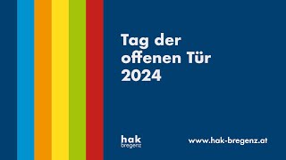 Handelsakademie Bregenz  Tag der offenen Tür 2024 [upl. by Eniad188]