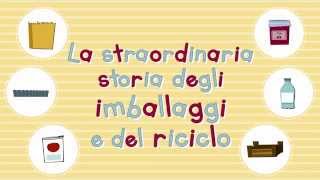 La straordinaria storia degli imballaggi e del riciclo [upl. by Ecirual]