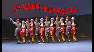 DİYARBAKIR HALK OYUNLARI DİYARBAKIR FATİH LİSESİ SPOR KULÜBÜ [upl. by Agosto778]