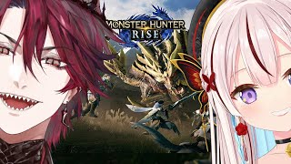 【Monster Hunter Rise】I let myself be carried by JurardTRexford 【 iofi  hololiveID 】】 [upl. by Alded]