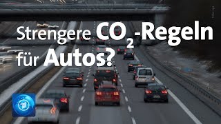 Klimaschutz Strengere CO2Regeln für Autos [upl. by Wirth509]