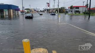 10102024 DaytonaFl  Milton AftermathStranded CarsFlooding [upl. by Kurland]