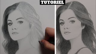 Astuces à connaitre pour DESSINER facilement des CHEVEUX réalistes [upl. by Sone]