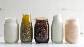 The Top 5 Most Popular Salad Dressing Recipes [upl. by Inaej666]