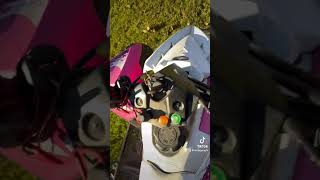 Cold start foryou automobile fourwheels fourwheeler dirtbike fourwheelers motovlog [upl. by Trbor]