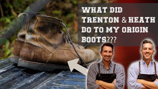 What Did Trenton amp Heath Do To My Origin Boots [upl. by Andrel]