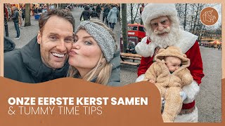 Klaar voor eerste kerst met zn drieën amp tummy time tips 🎄✨ [upl. by Crespo472]