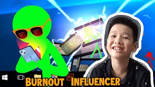 Burnout Influencer Arc  TbStream reaction [upl. by Erdnaet]